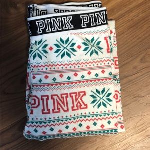 V/S PINK Christmas pajama leggings